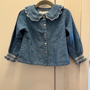 Blue Denim Kids Shirt, Zara